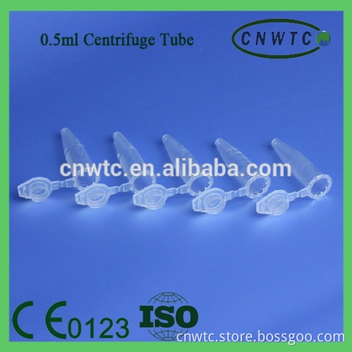 Lab Plastic 0.5ml Centrifuge Tube